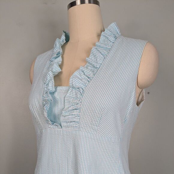 Lilly Pulitzer Light Blue Mini Dress - Picture 3 of 10